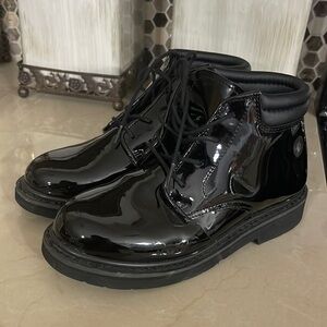 Men’s Rocky dress high leather gloss Chukka ankle boot 5